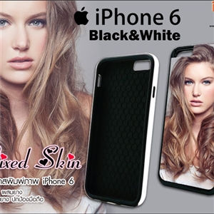 [ip-07] iPhone 6 เนื้อ PVC ผสมยาง Mixed Skin