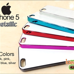 [ip5-05] เคสพิมพ์ภาพ  iPhone 5/5s รุ่น Metallic
