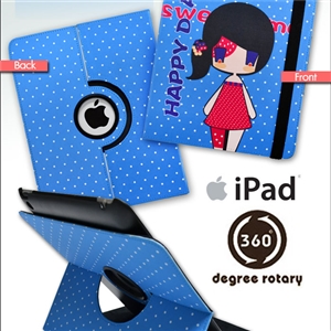 [ipad-360] ใหม่! เคส iPad พิมพ์ภาพหน้า-หลัง หมุนได้รอบ