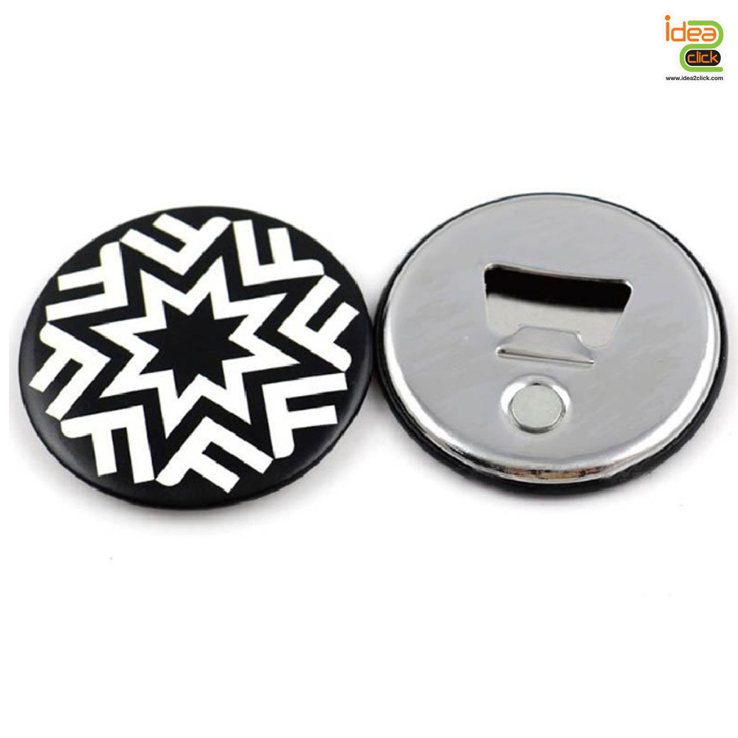 ที่เปิดขวดแม่เหล็กทรงกลม 58 mm.