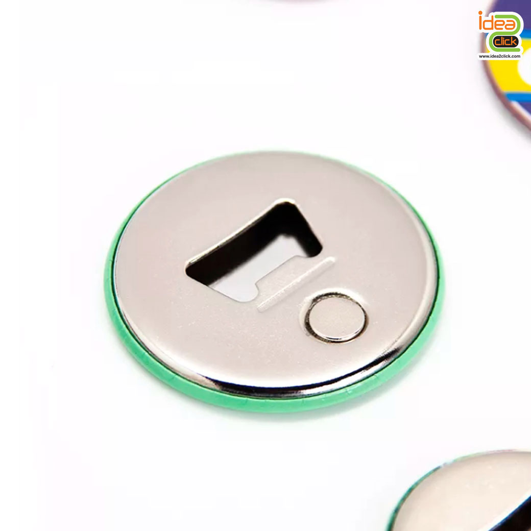 ที่เปิดขวดแม่เหล็กทรงกลม 58 mm.