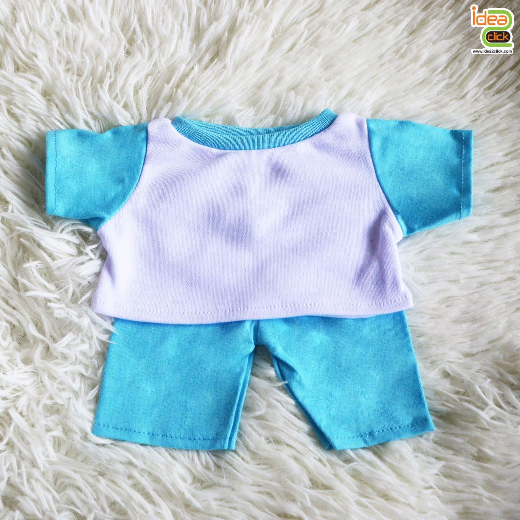 ตุ๊กตาหมี Teddy Bear ใส่เสื้อพิมพ์ลายได้ NEW!