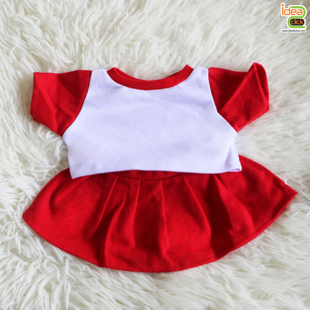 ตุ๊กตาหมี Teddy Bear ใส่เสื้อพิมพ์ลายได้ NEW!