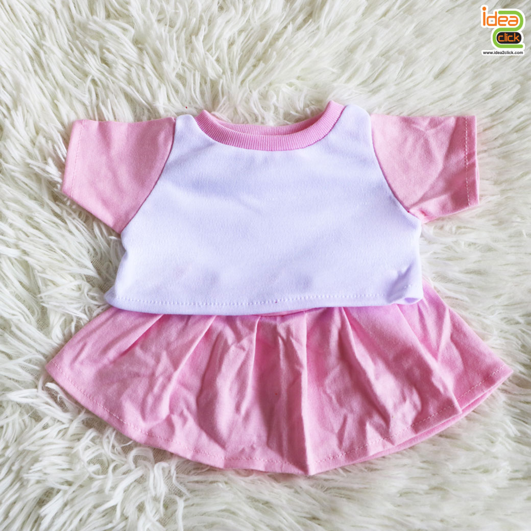 ตุ๊กตาหมี Teddy Bear ใส่เสื้อพิมพ์ลายได้ NEW!