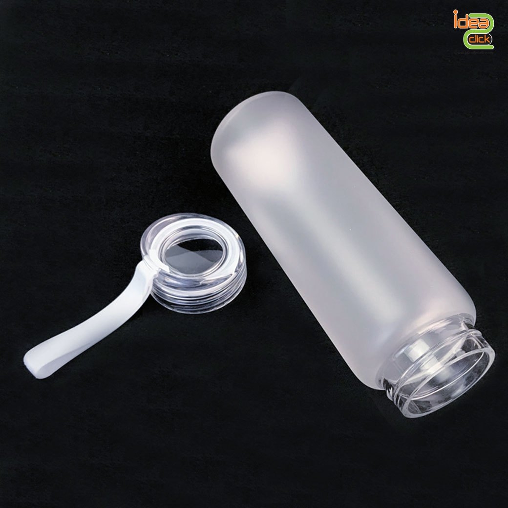 กระบอกแก้วใส แบบขุ่น มีหูหิ้ว  (500ml) พิมพ์ภาพได้ 