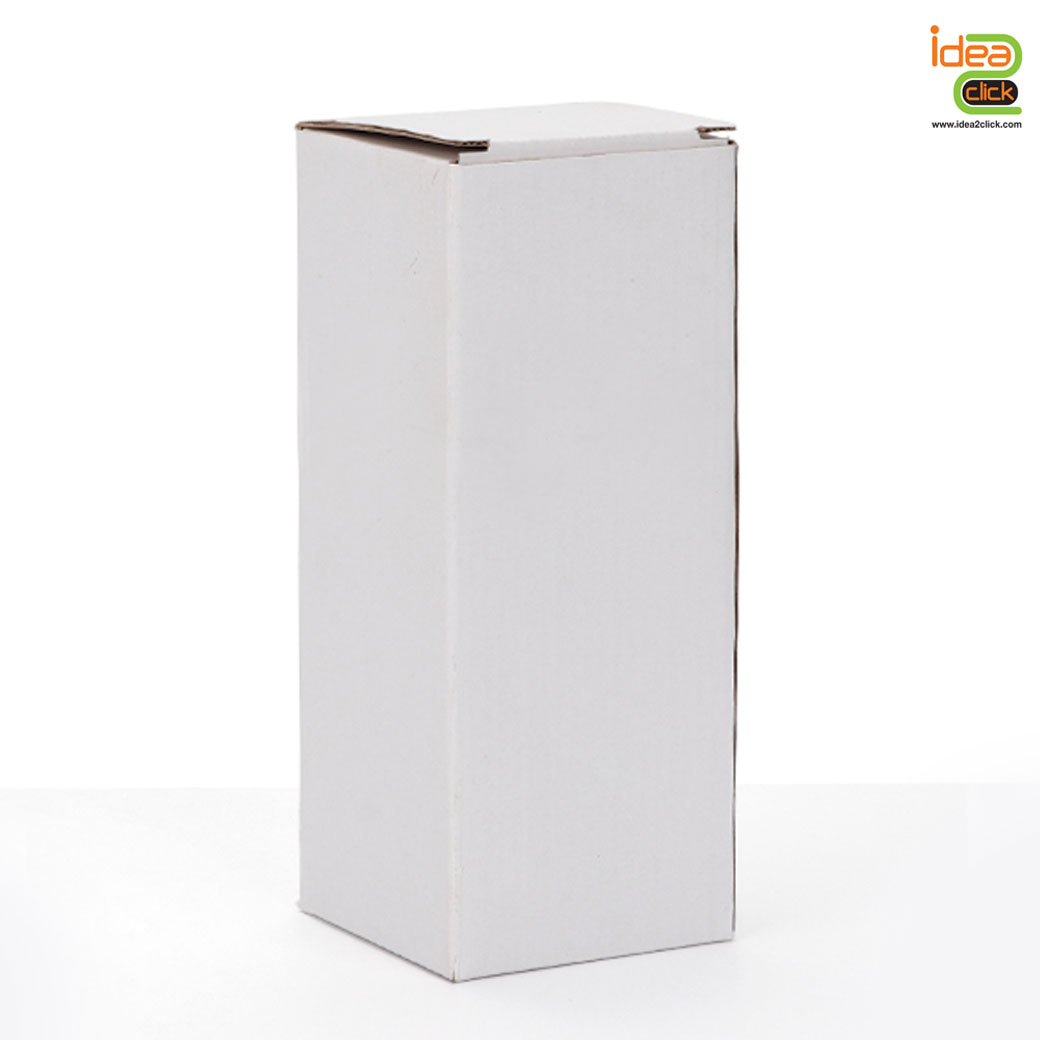 กระบอกแก้วใสขุ่นฝาสีพาสเทล พิมพ์ภาพได้