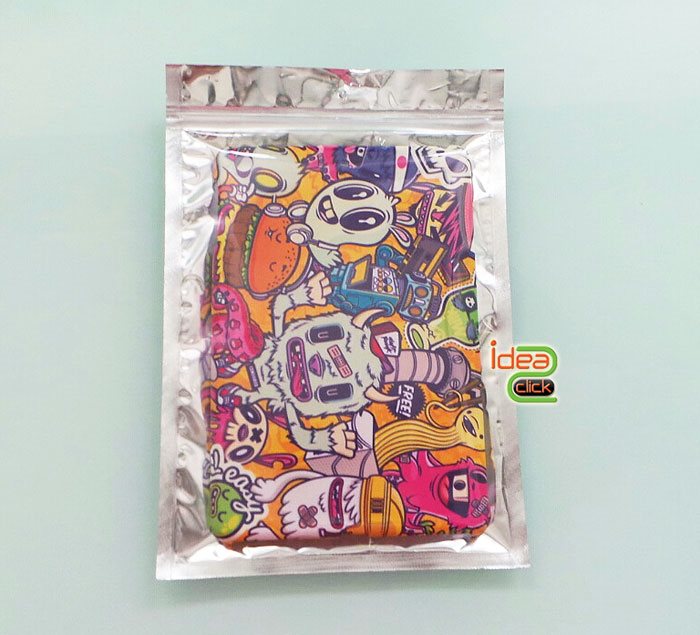 ซองฟอยด์เงิน ปากซิปรูด ใส่เคส เท่และประหยัด