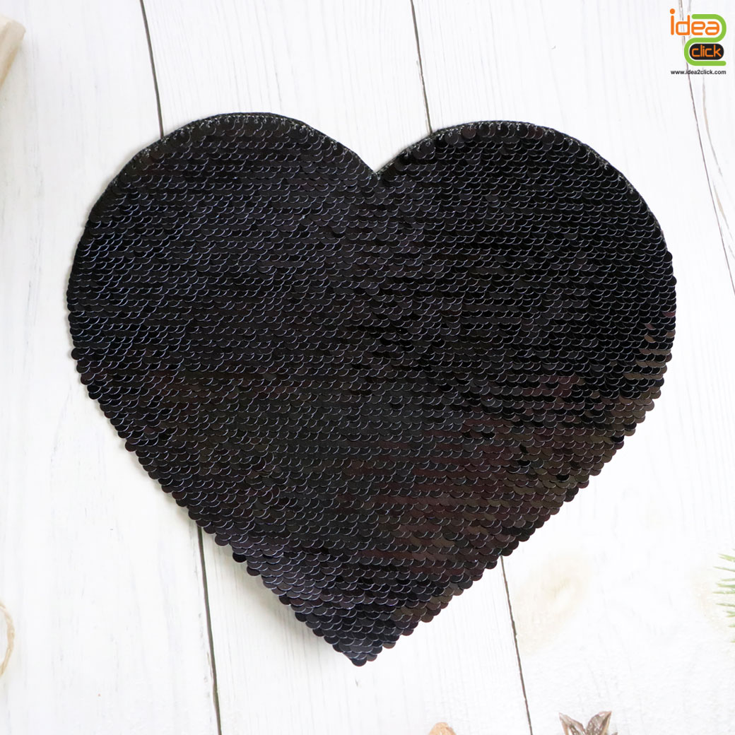 ที่ติดผ้าเลื่อมหัวใจ กาวฟลิปเลื่อม