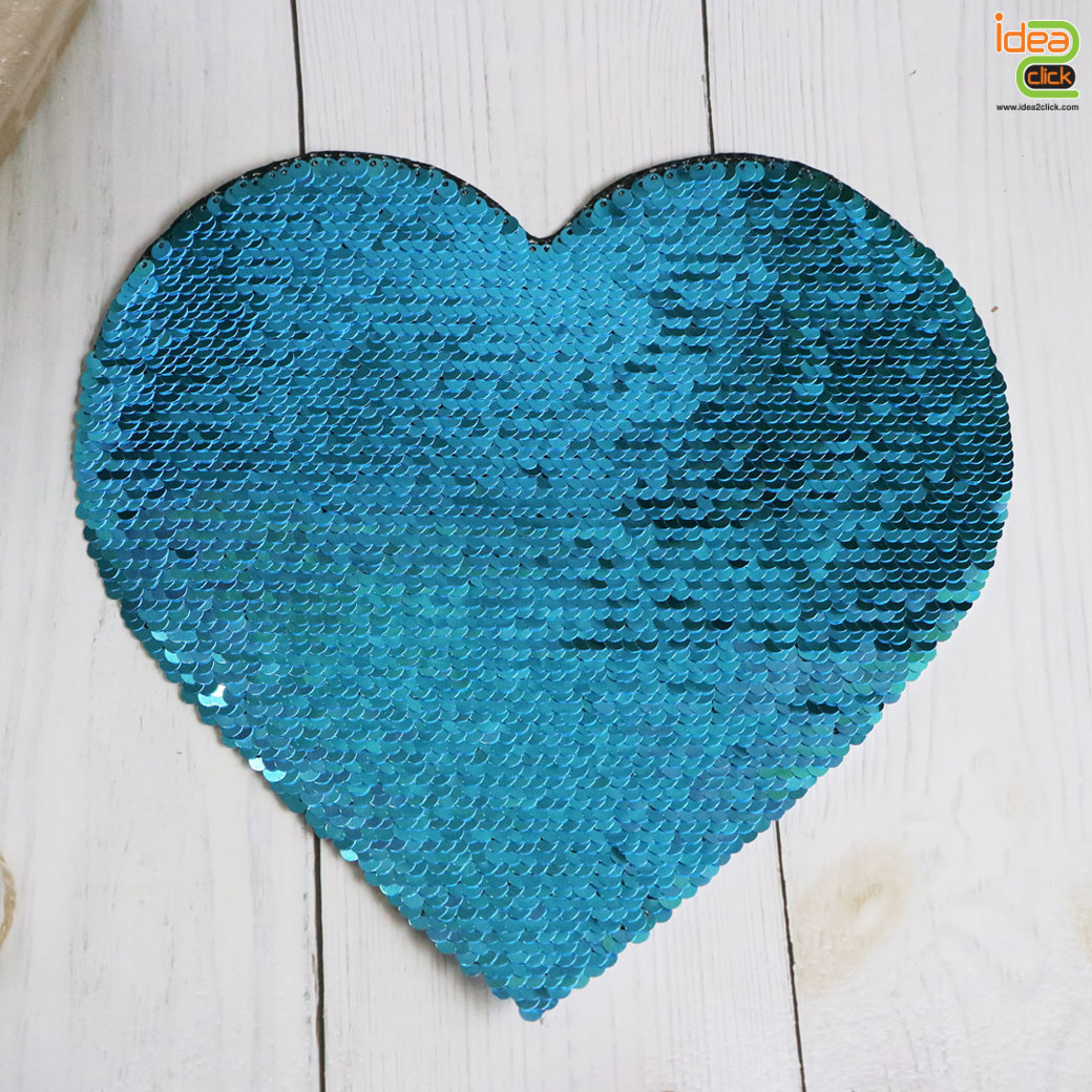 ที่ติดผ้าเลื่อมหัวใจ กาวฟลิปเลื่อม