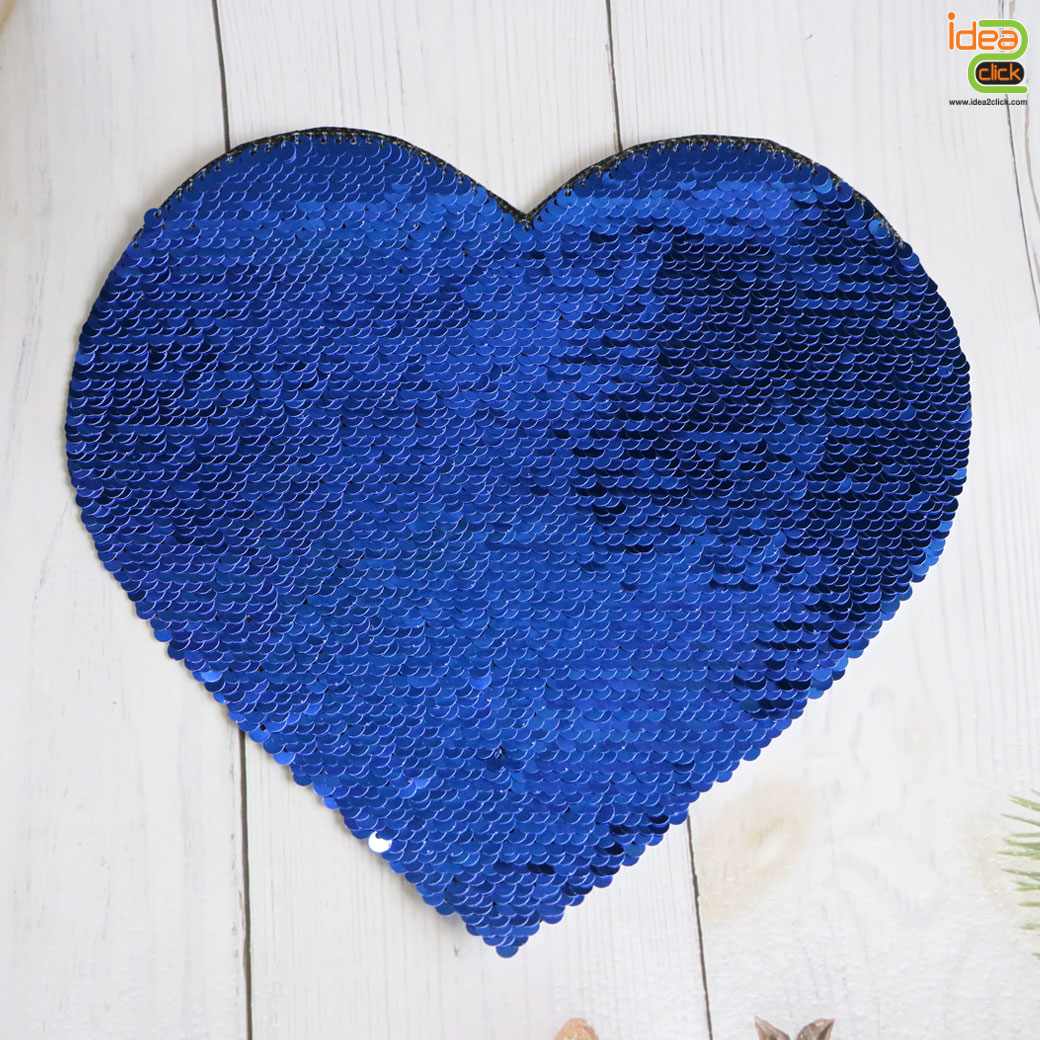 ที่ติดผ้าเลื่อมหัวใจ กาวฟลิปเลื่อม