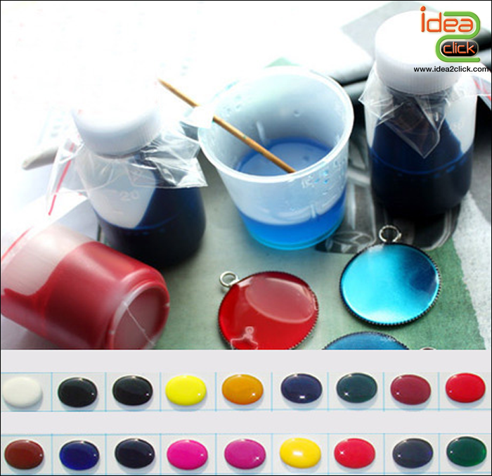 สีผสมน้ำยาเรซิ่น สำหรับทำเรซิ่น ขนาด 30 กรัม