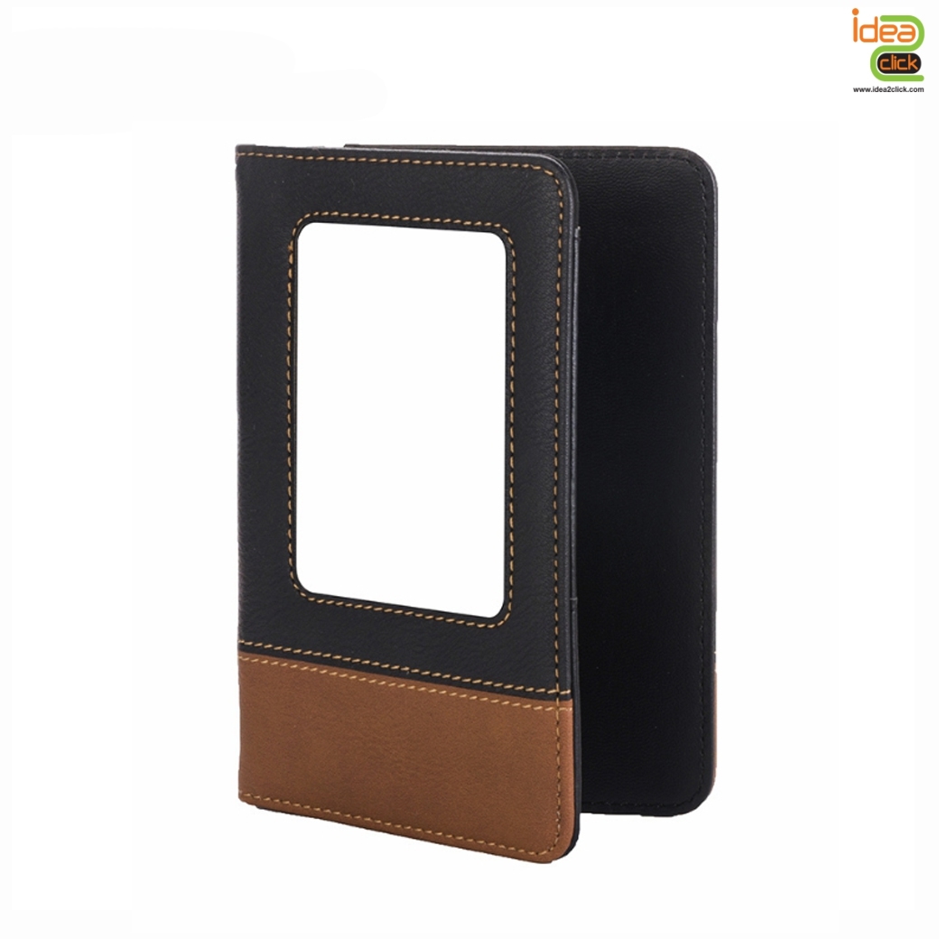 ซองหนังเทียมใส่พาสปอร์ต Passport Cover พิมพ์ภาพได้