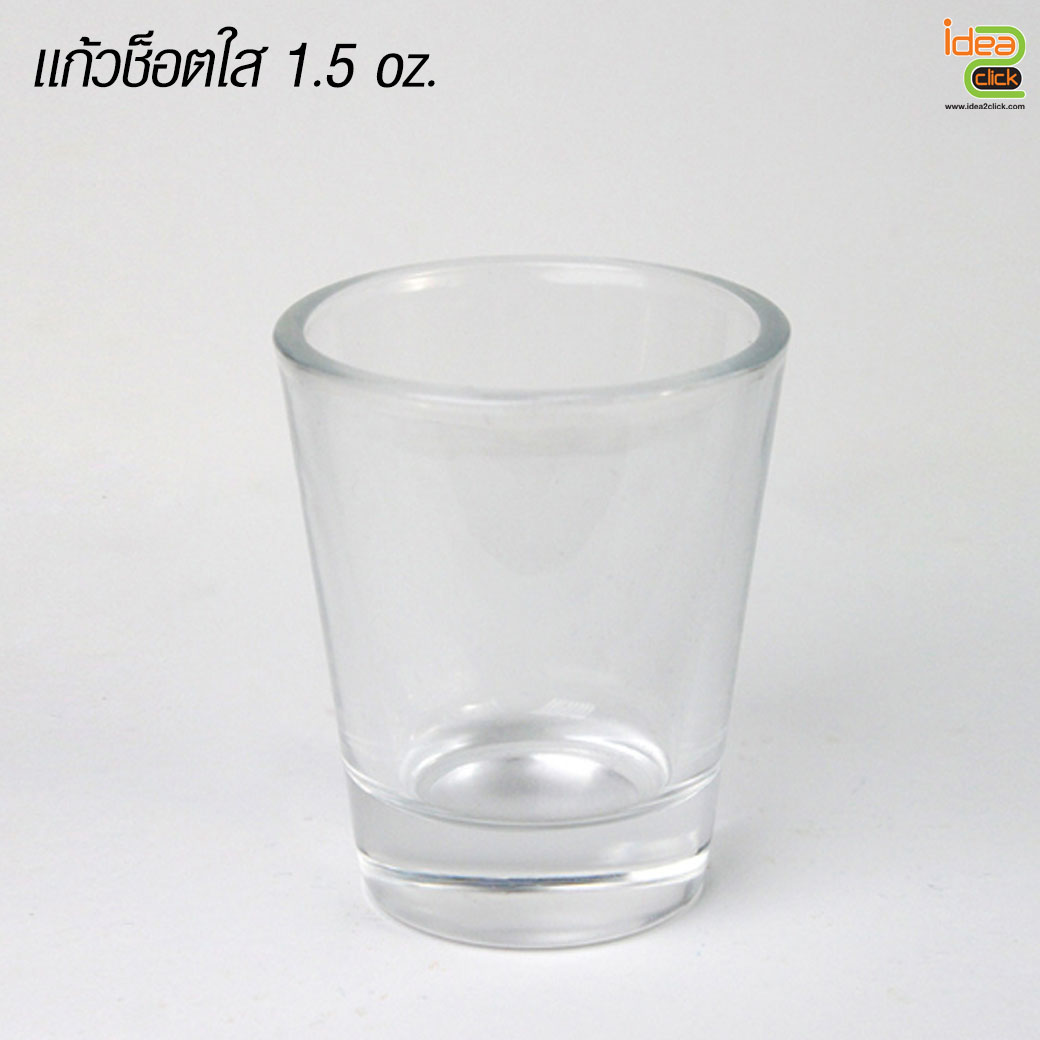 Shot Glass Mug แก้วช็อต 1.5 oz. พิมพ์ภาพได้ 