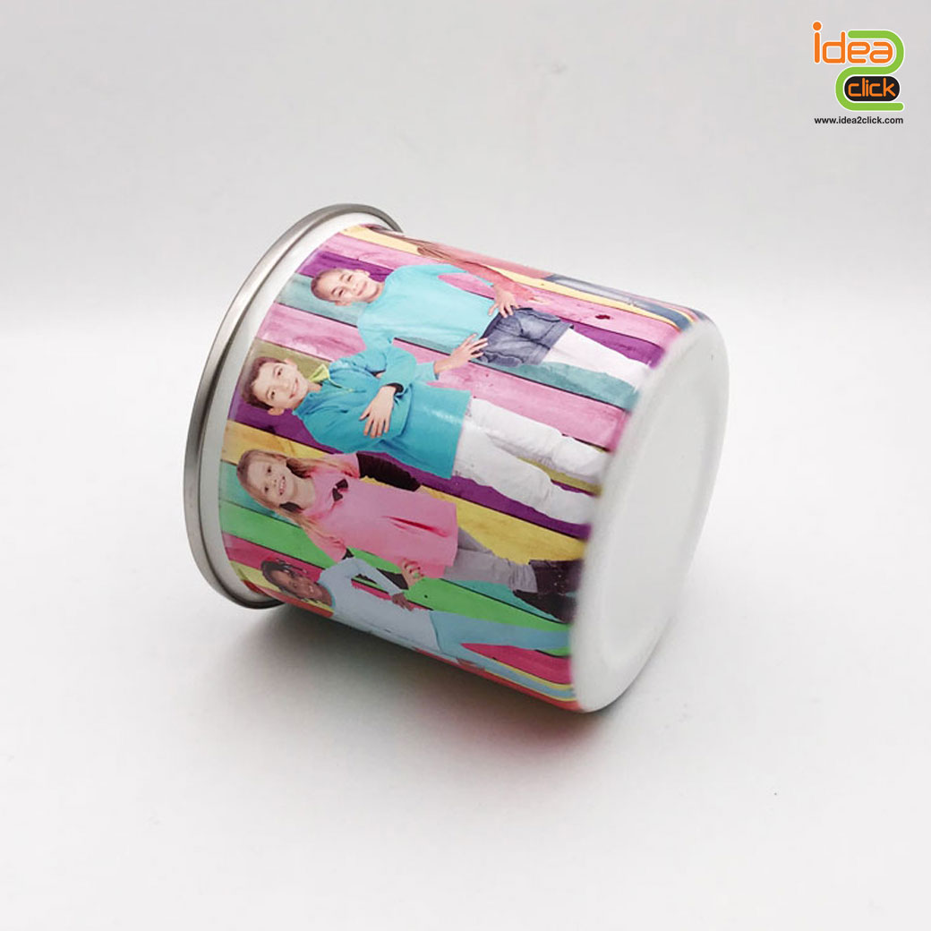 Stainless Enamel Mug แก้วสแตนเลส พิมพ์ภาพได้