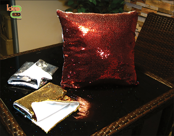 หมอนเลื่อม PILLOW COVERS พิมพ์ภาพได้