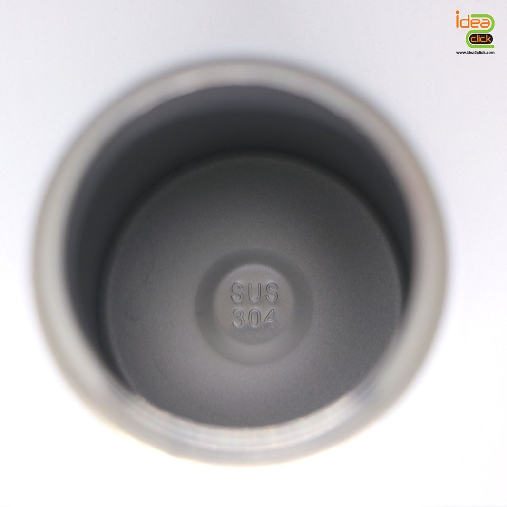 กระติกน้ำสแตนเลสพร้อมหลอด 350 ml. พิมพ์ภาพได้