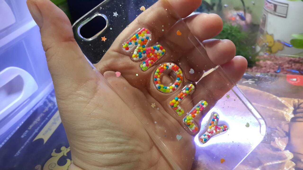 ชุดแม่พิมพ์ซิลิโคน ตัวอักษร ABC สีน้ำตาล สำหรับทำอักษรเรซิ่นนูน