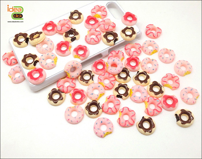 อุปกรณ์ตกแต่งเคสเรซิ่น - โดนัท