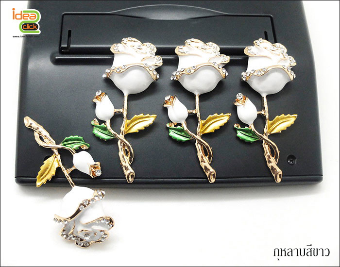 อุปกรณ์ตกแต่งเคสเรซิ่น - กุหลาบแวร์ซายน์