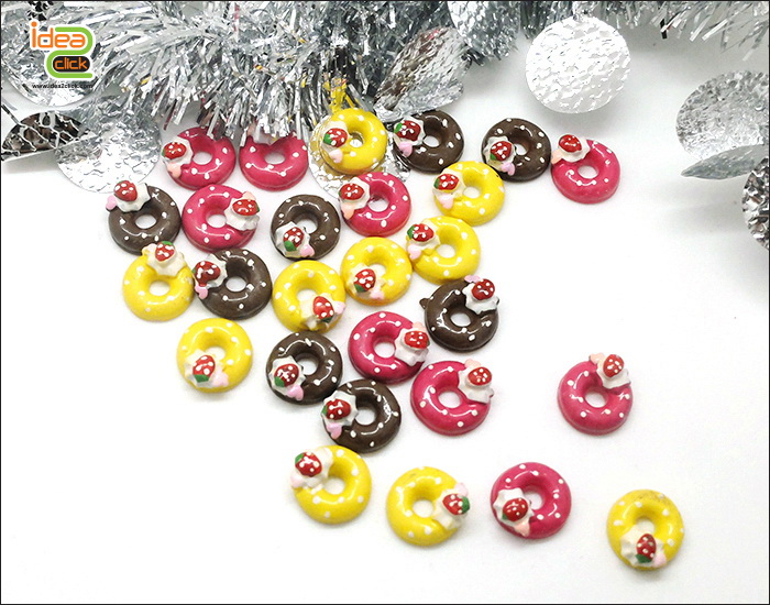 อุปกรณ์ตกแต่งเคสเรซิ่น - โดนัท