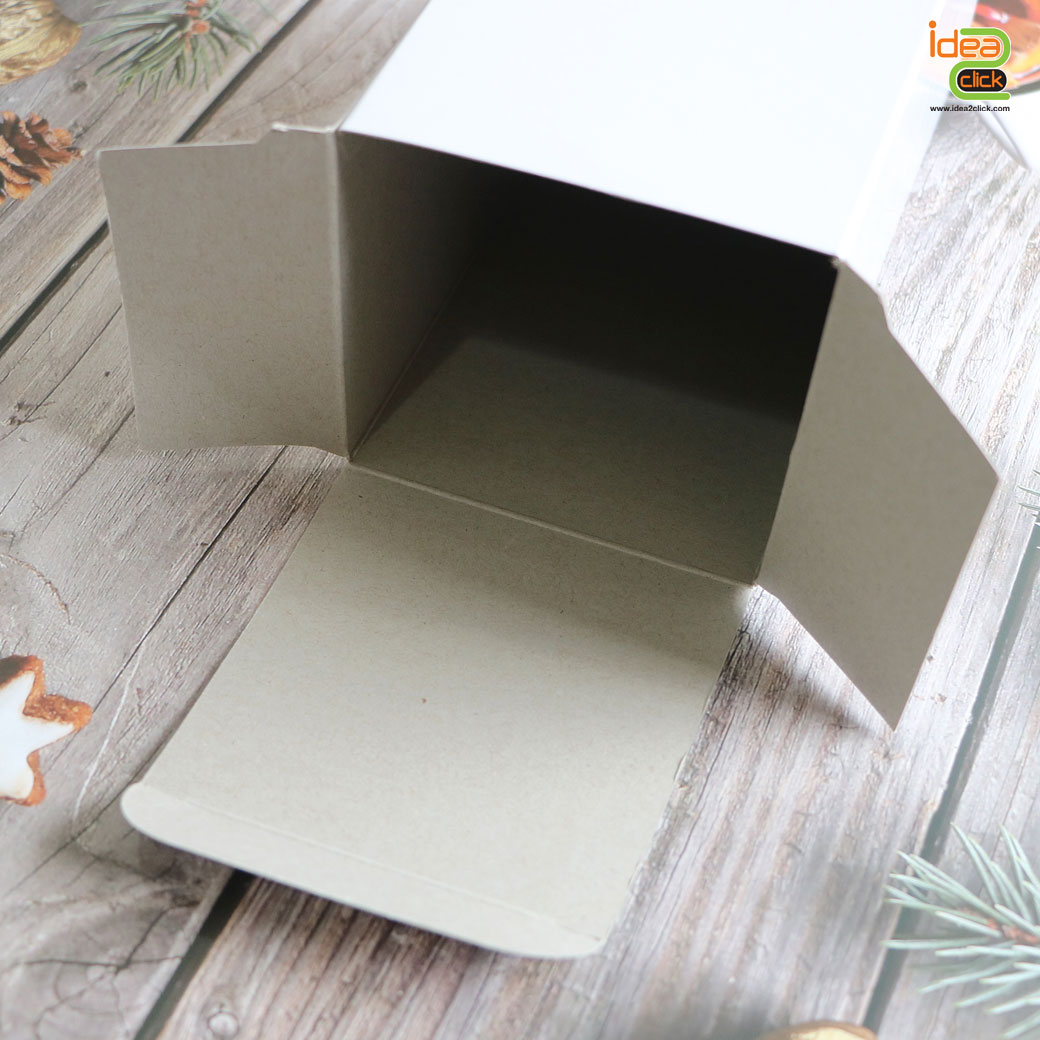 กล่องใส่แก้ว 16 ออนซ์ กระดาษการ์ดหนา 350 แกรม 