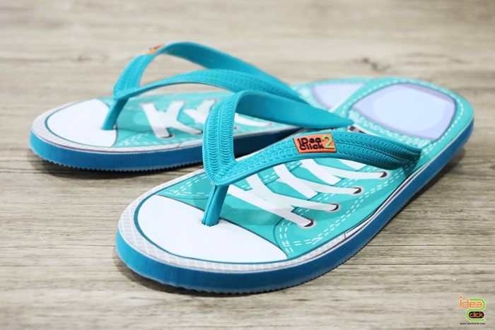 รองเท้าแตะผู้ชาย พิมพ์ภาพได้