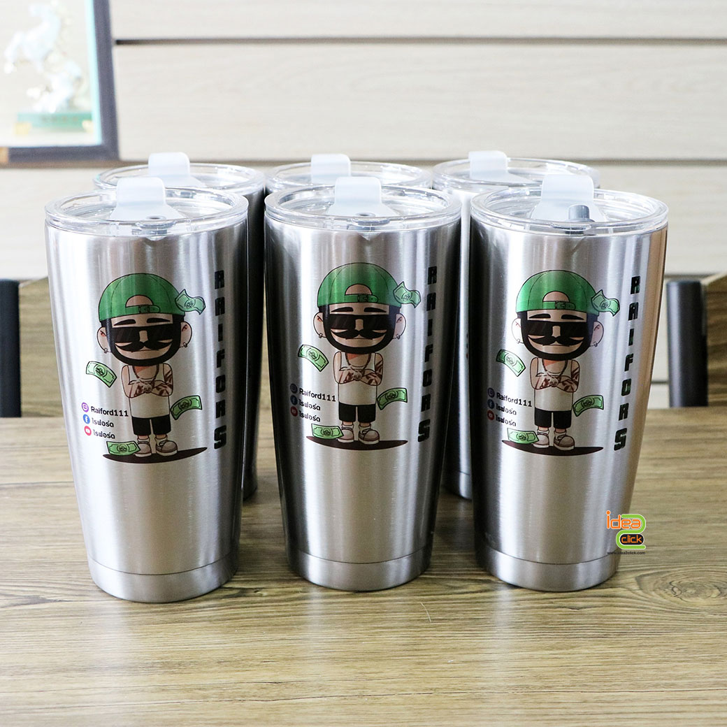 Tumbler แก้วสแตนเลสเก็บความร้อน-เย็น 20 oz.