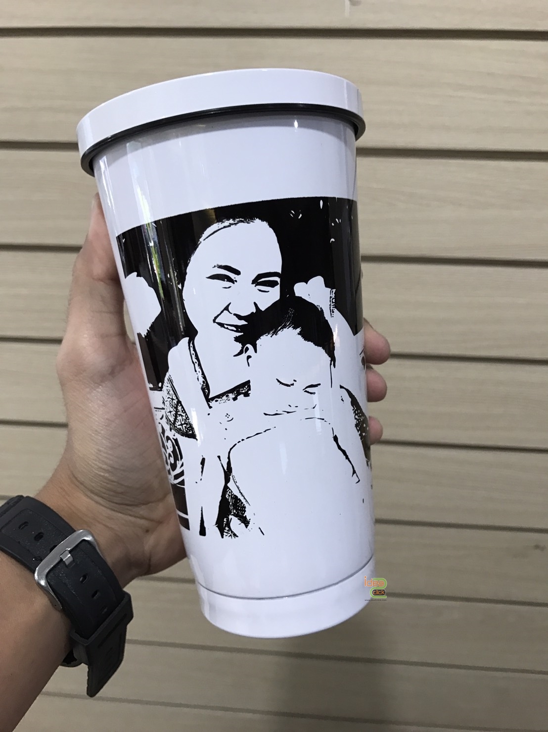แก้วสแตนเลสทรง Starbuck Stainless Cup 16 oz. พิมพ์ภาพได้