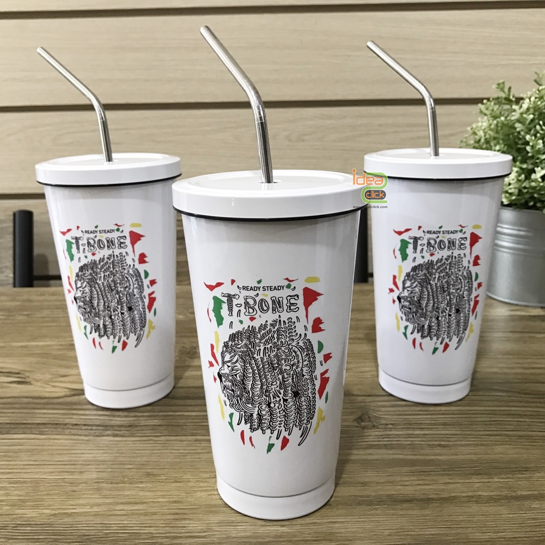 แก้วสแตนเลสทรง Starbuck Stainless Cup 16 oz. พิมพ์ภาพได้