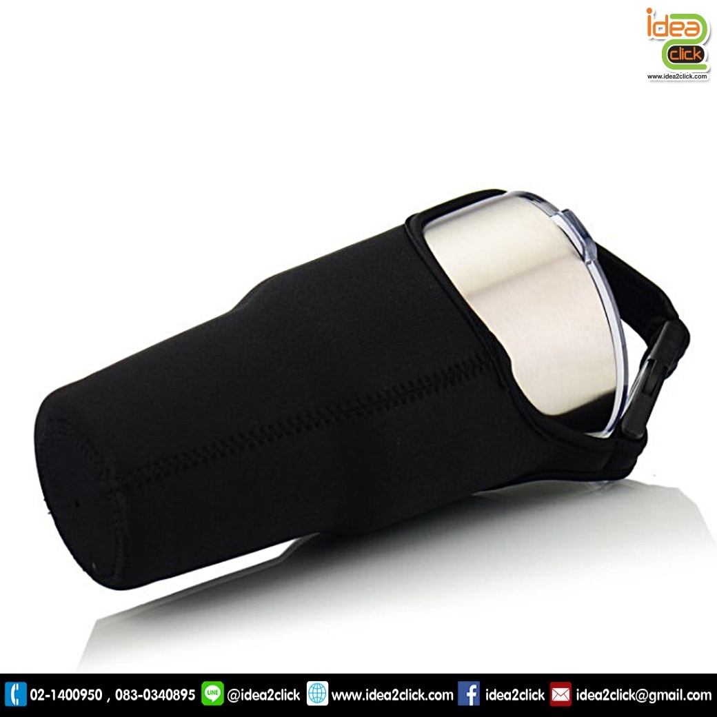 ถุงผ้าหิ้วแก้วเก็บความเย็น สำหรับตัดFlexติดชื่อ