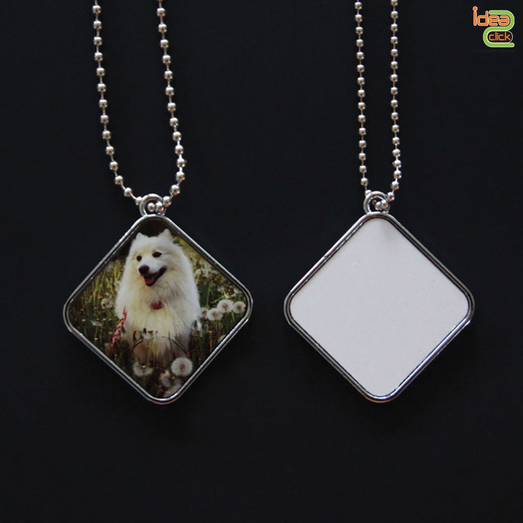 สร้อยคอสุนัข Dog tag พิมพ์ภาพได้