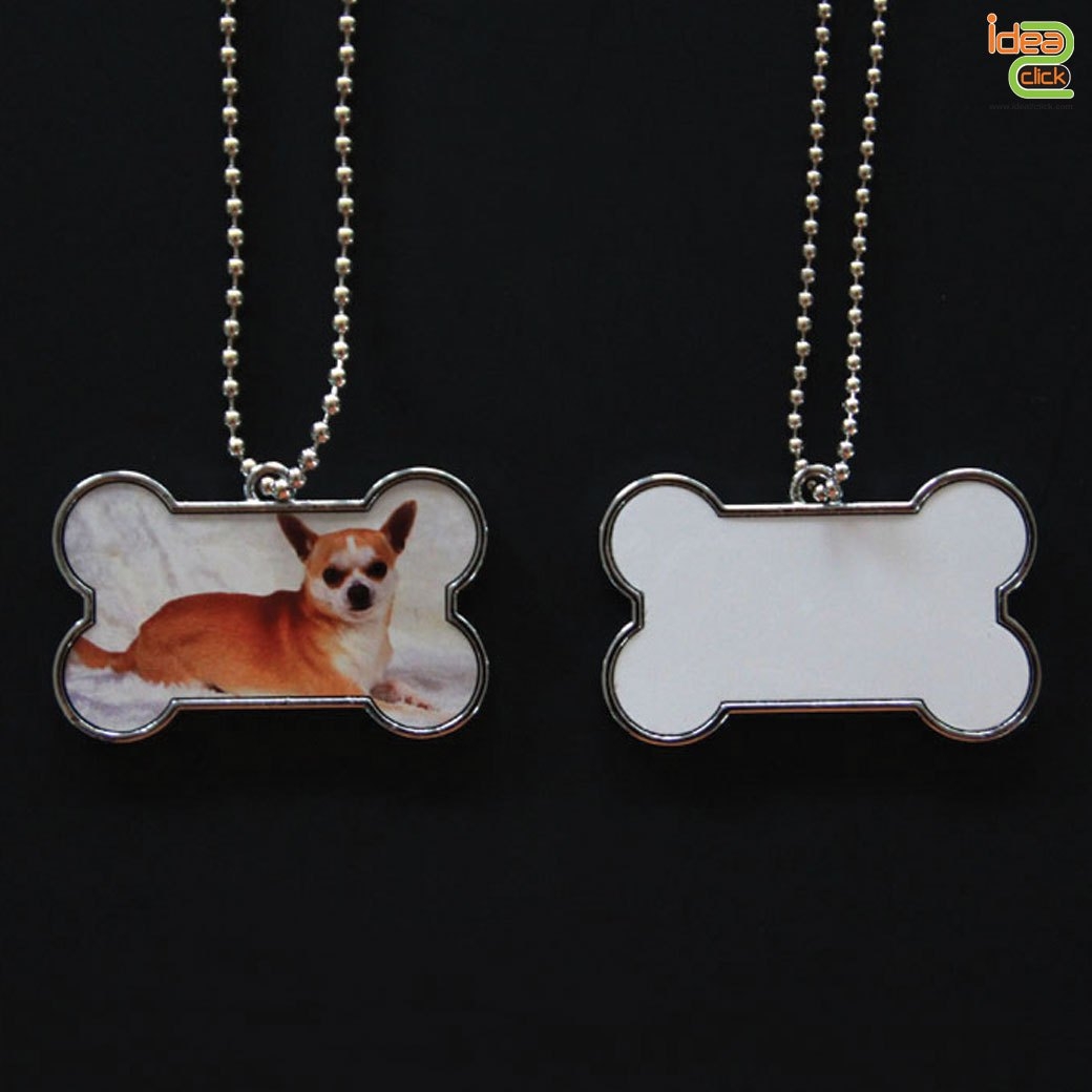 สร้อยคอสุนัข Dog tag พิมพ์ภาพได้