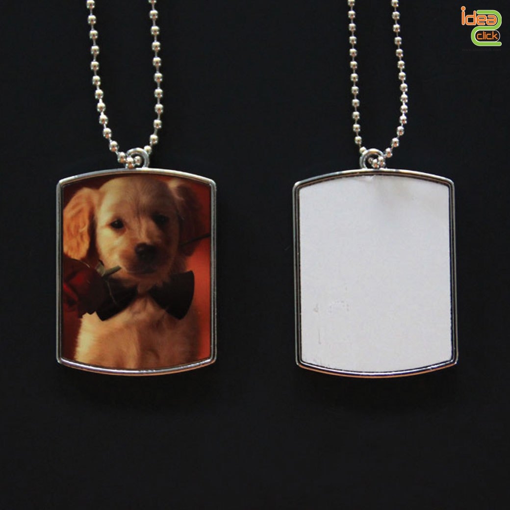 สร้อยคอสุนัข Dog tag พิมพ์ภาพได้