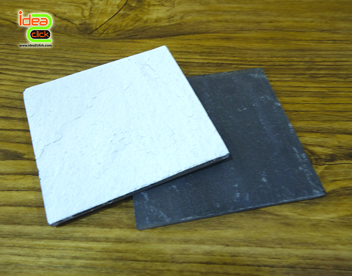 กระเบื้องหิน สำหรับรองแก้วหรือว่าแจกันต้นไม้