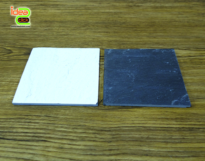 กระเบื้องหิน สำหรับรองแก้วหรือว่าแจกันต้นไม้