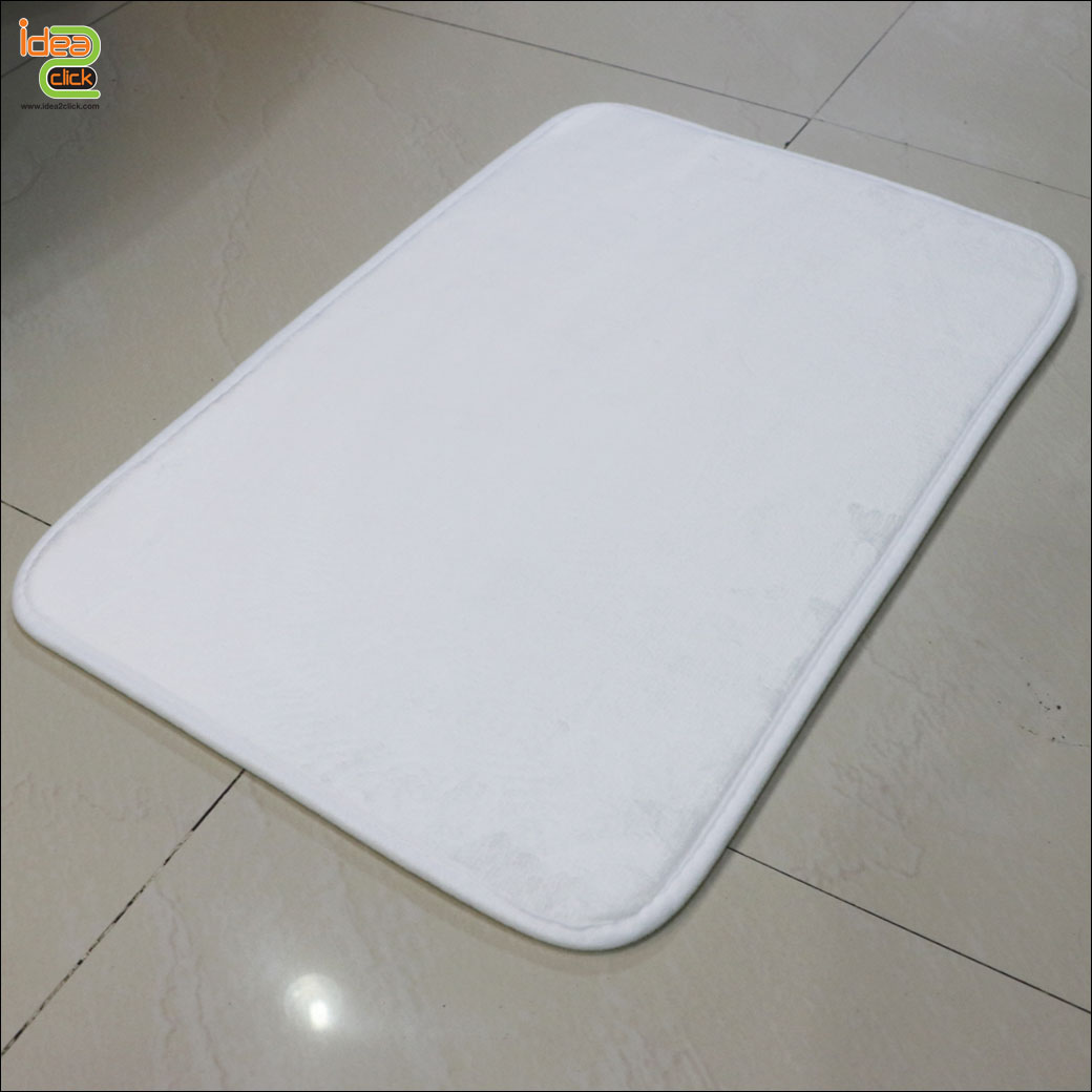 พรมเช็ดเท้าผ้าขนกำมะหยี่ พิมพ์ภาพได้สวยงาม..คมชัด