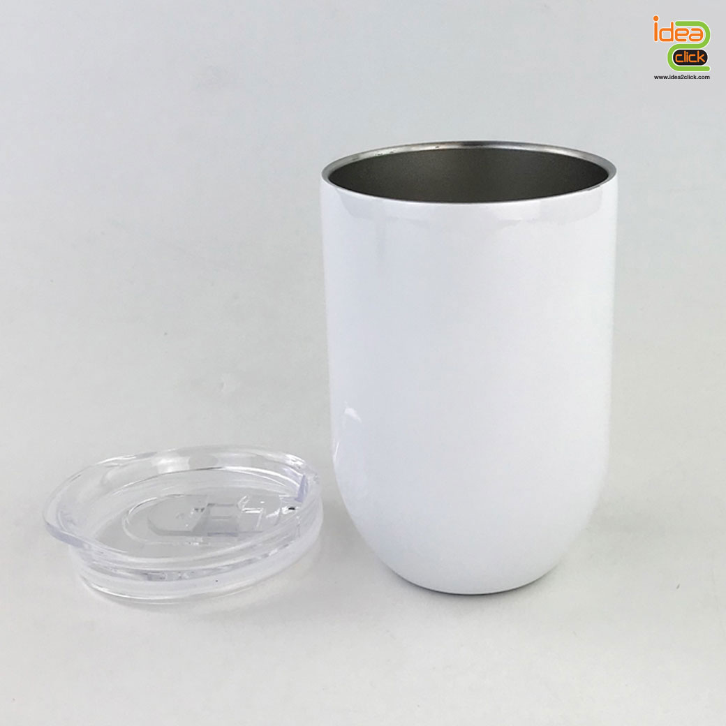 แก้วสแตนเลสทรงตัวยู (300 ml.) พิมพ์ภาพได้