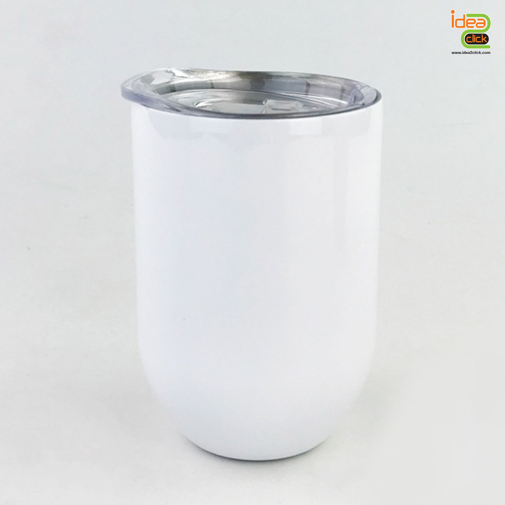 แก้วสแตนเลสทรงตัวยู (300 ml.) พิมพ์ภาพได้