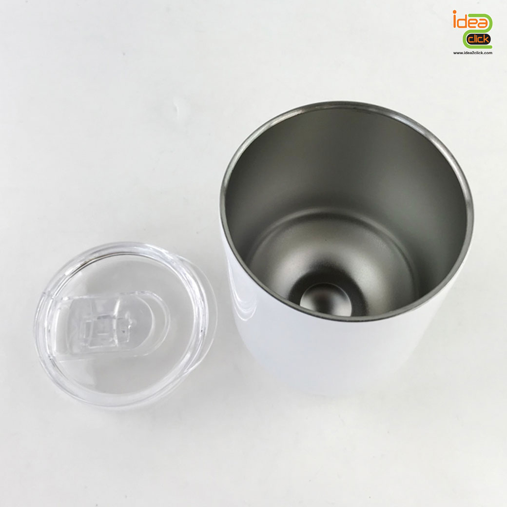 แก้วสแตนเลสทรงตัวยู (300 ml.) พิมพ์ภาพได้