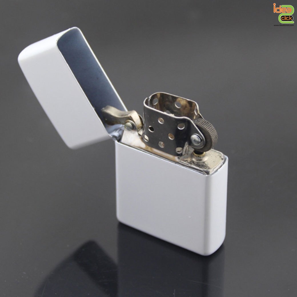 Zippo ไฟแช็คพร้อมกล่อง พิมพ์ภาพได้