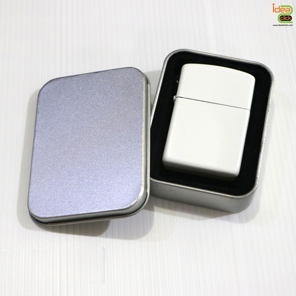 Zippo ไฟแช็คพร้อมกล่อง พิมพ์ภาพได้