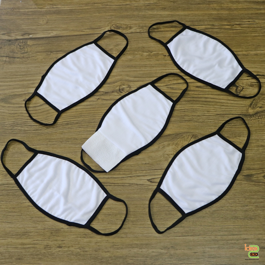 Mouth Mask หน้ากากผ้า หนา3ชั้น มีช่องใส่แผ่นกรอง พิมพ์ภาพได้ตามต้องการ