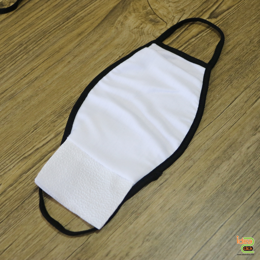Mouth Mask หน้ากากผ้า หนา3ชั้น มีช่องใส่แผ่นกรอง พิมพ์ภาพได้ตามต้องการ