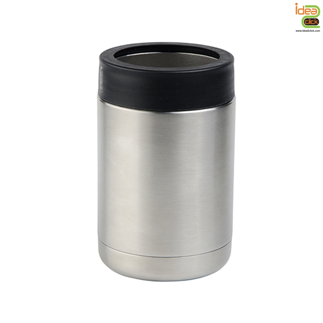 กระบอกสแตนเลส สีเงิน เก็บความเย็น ขนาด 12 oz./360 ml. พิมพ์ภาพได้