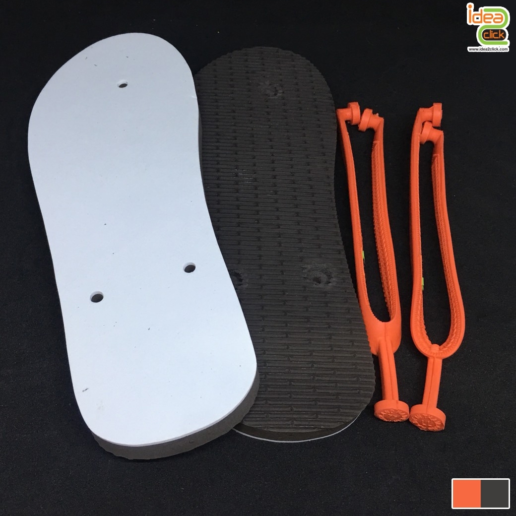 รองเท้าแตะผู้ชาย พิมพ์ภาพได้