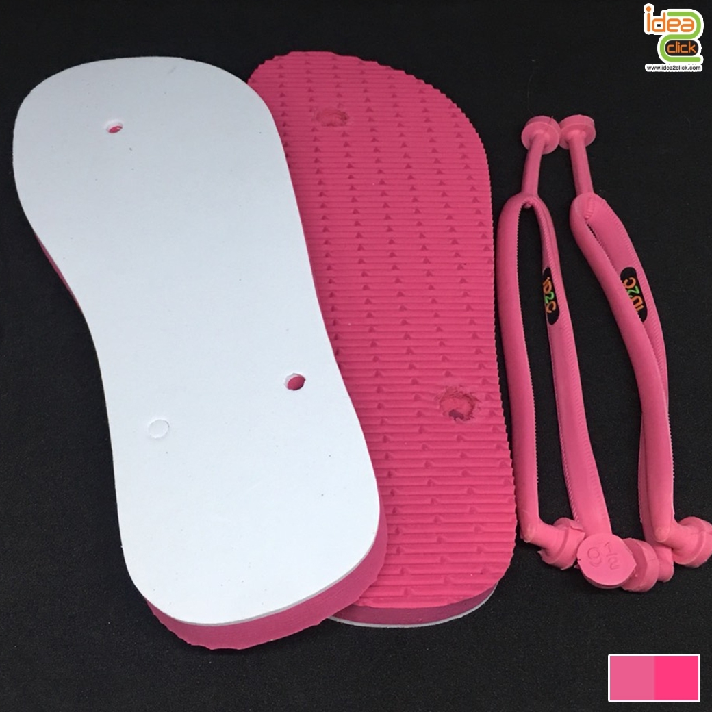 รองเท้าแตะผู้หญิง พิมพ์ภาพได้