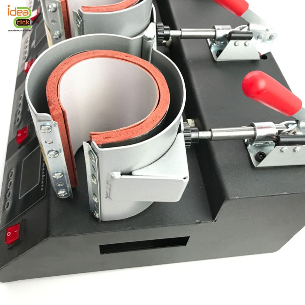 เครื่องสกรีนแก้ว 5 in 1 (มีโมลด์แยก 5 ช่อง)