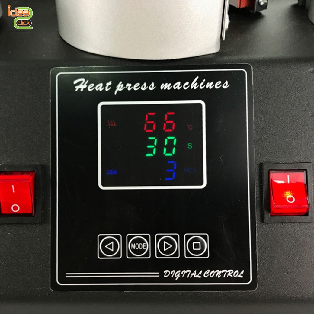 เครื่องสกรีนแก้ว 5 in 1 (มีโมลด์แยก 5 ช่อง)