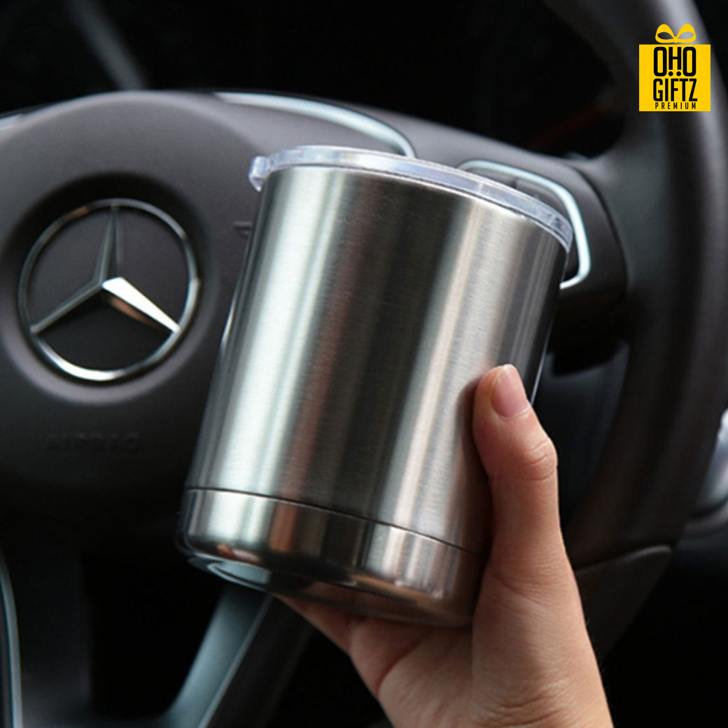 แก้วน้ำเก็บความเย็นได้สแตนเลส 304 10 oz. พิมพ์ภาพได้