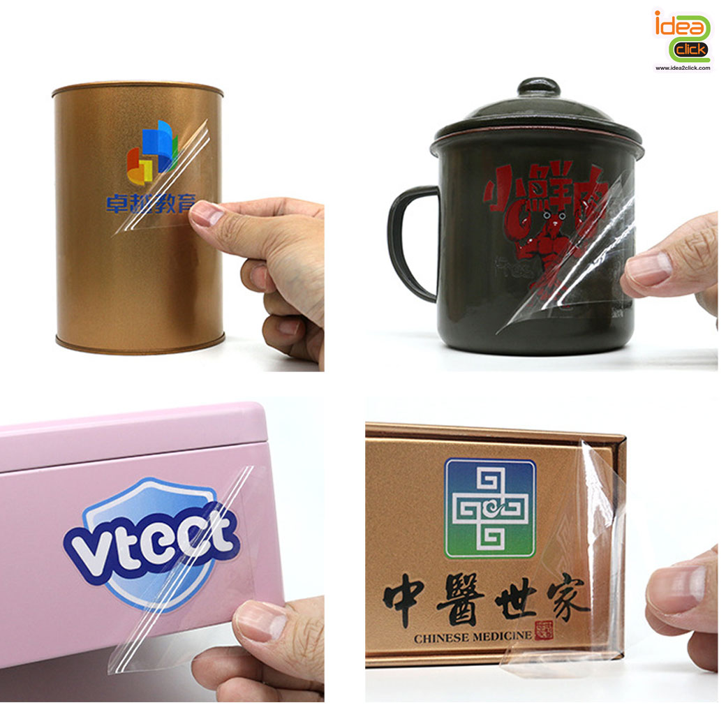 UV DFT A3 รับปริ้นท์งานโลโก้-ฉลากสินค้า ขนาด A3 ด้วยเครื่องพิมพ์ UV DFT A3 PRINTER